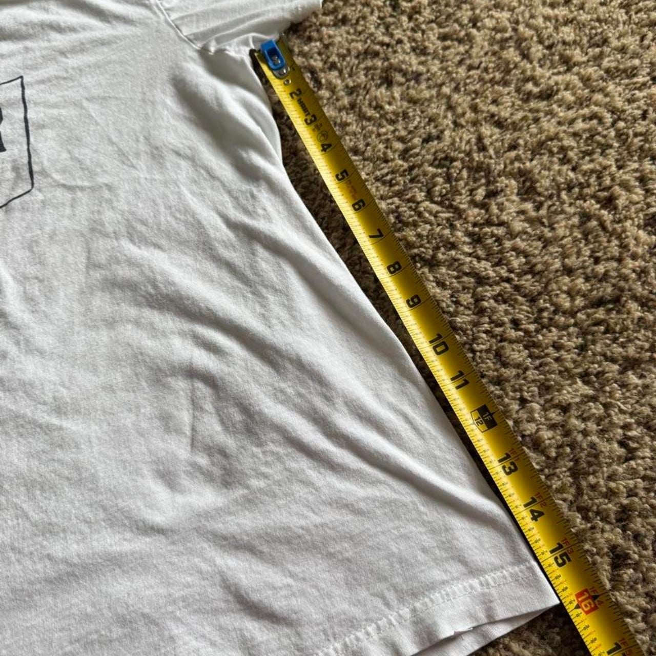 Quiksilver Boardriding Co T-Shirt Size L White Logo Surf Skate 7
