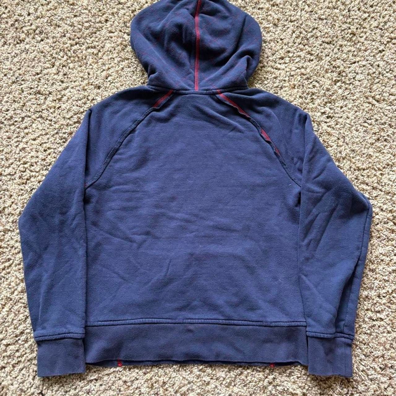 NFL Team Apparel New England Patriots Hoodie Size M Navy Blue 3