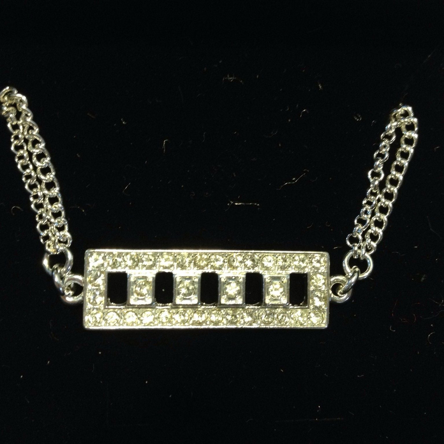 Lillian Silver Bling ID Chain Bracelet 5