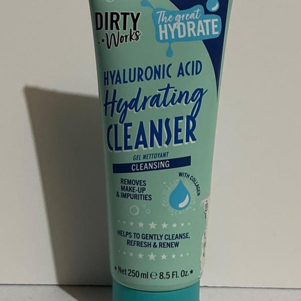 Dirty Works Hyaluronic Acid Hydrating Cleanser 8.5 Fl. Oz.