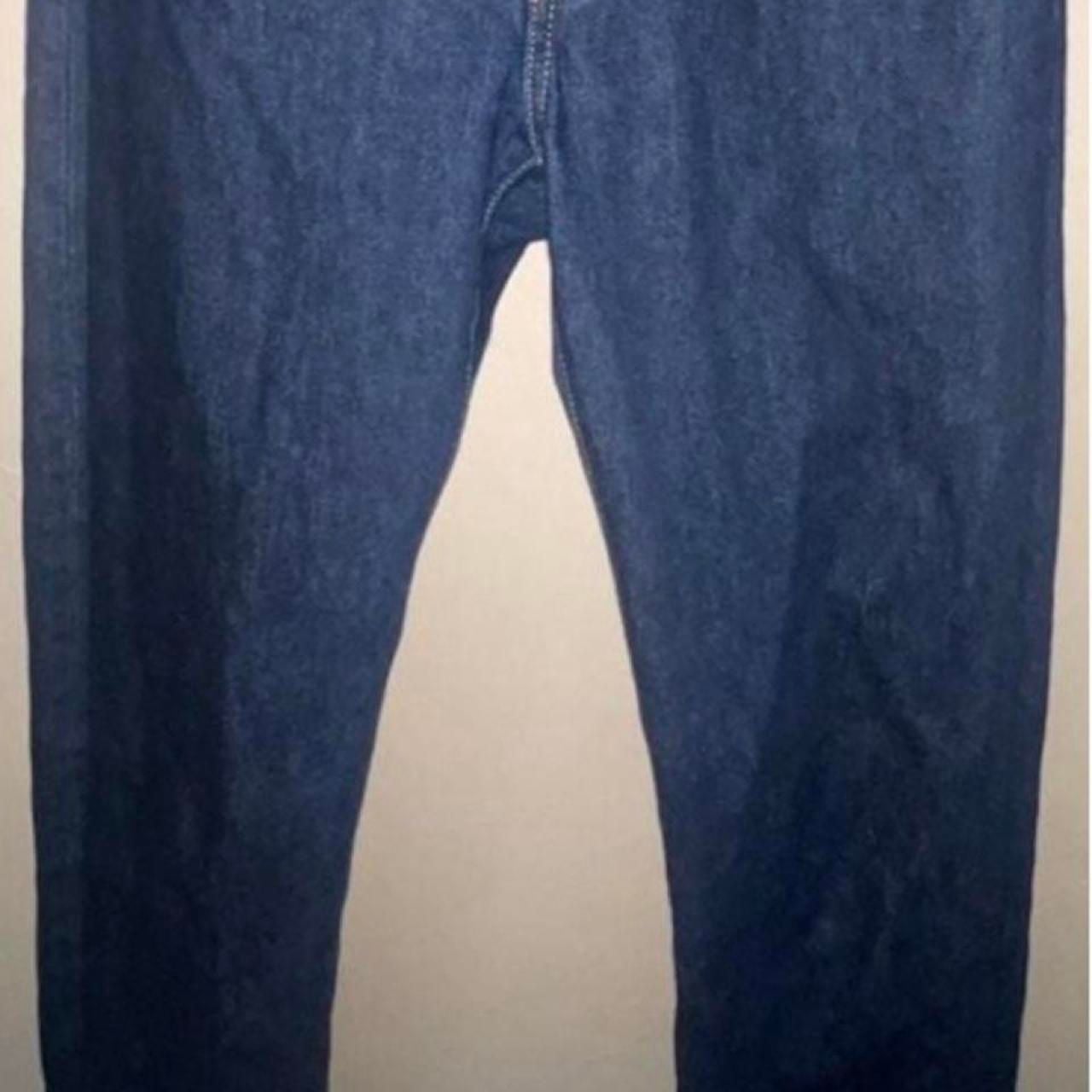 Levi's 501 Premium Jeans Women W26 L32 Dark Wash Denim 2