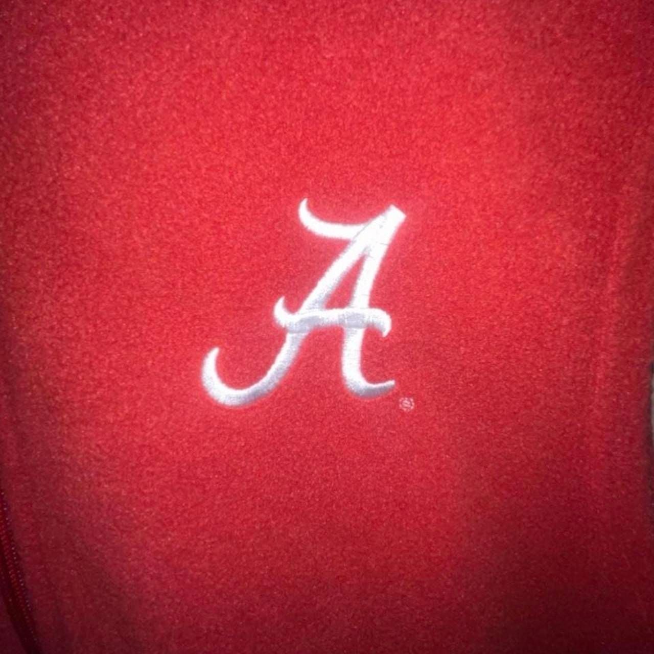 Columbia Alabama Crimson Tide Fleece Vest Size M Red 6