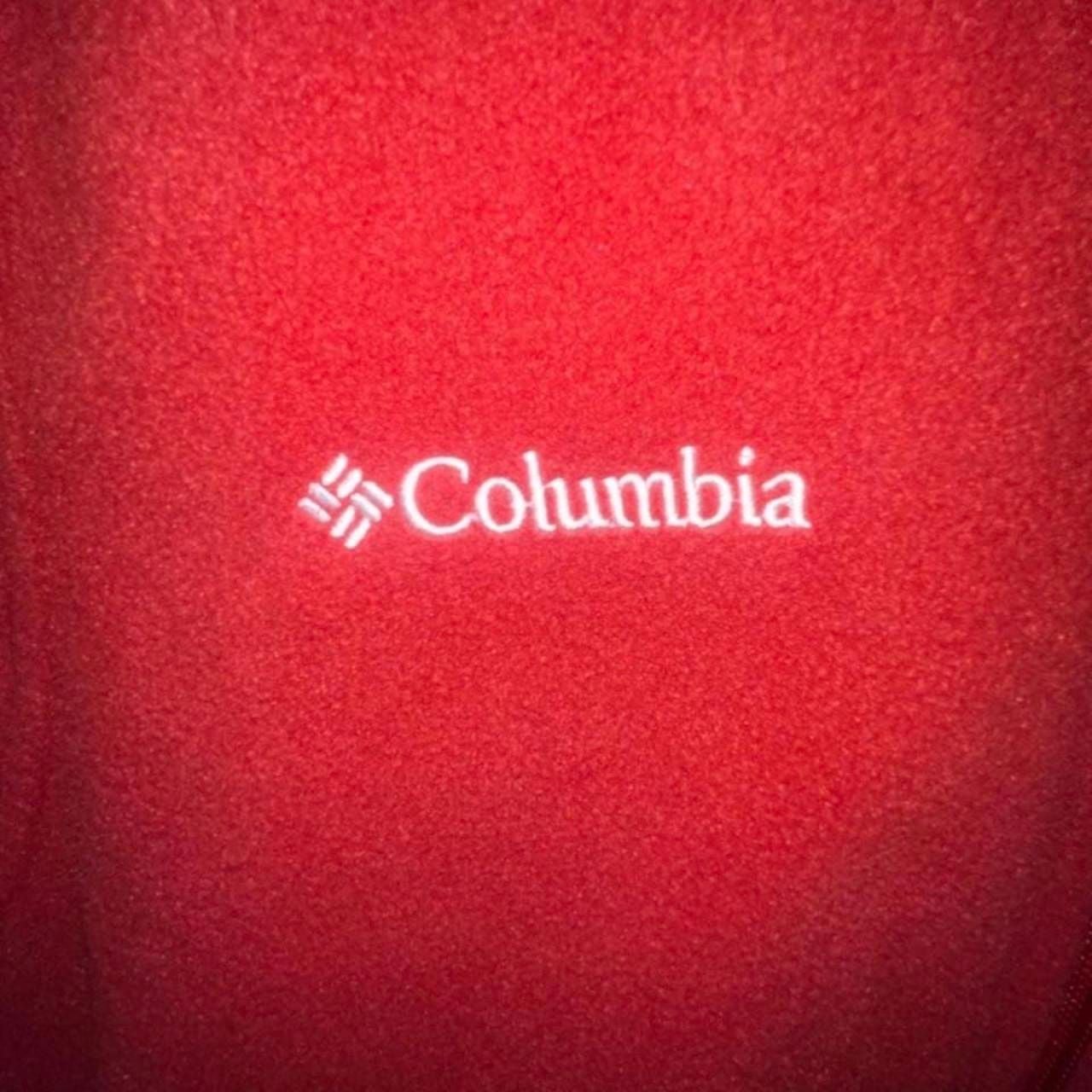 Columbia Alabama Crimson Tide Fleece Vest Size M Red 7