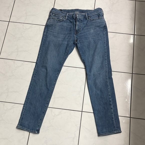 Abercrombie & Fitch Light Blue Super Skinny Jeans 34x32 2