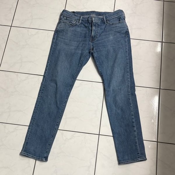 Abercrombie & Fitch Light Blue Super Skinny Jeans 34x32
