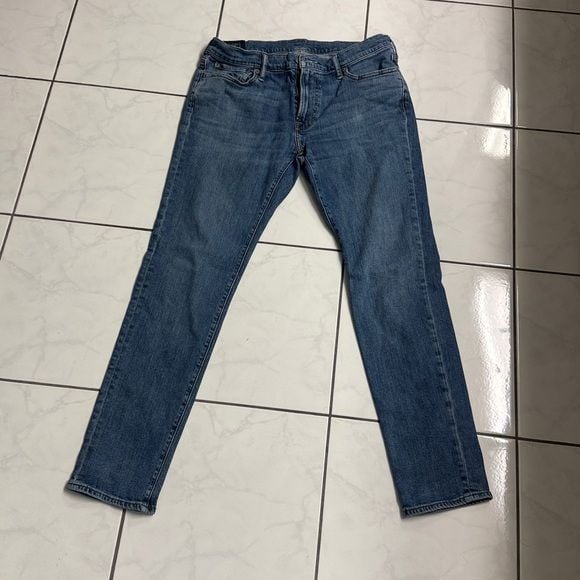Abercrombie & Fitch Light Blue Super Skinny Jeans 34x32 4