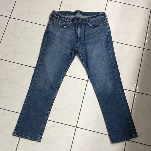 Hollister Men's Slim Straight Blue Jeans Epic Flex 32x30 2