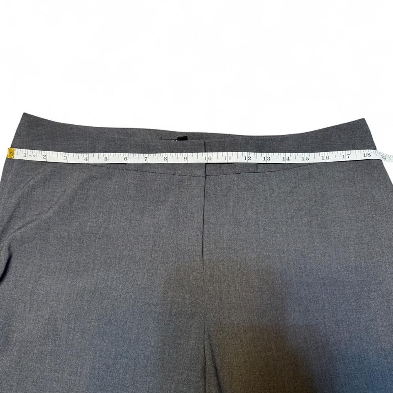 Chaus Work Pants Size 14 Gray Professional Dress Trousers 4