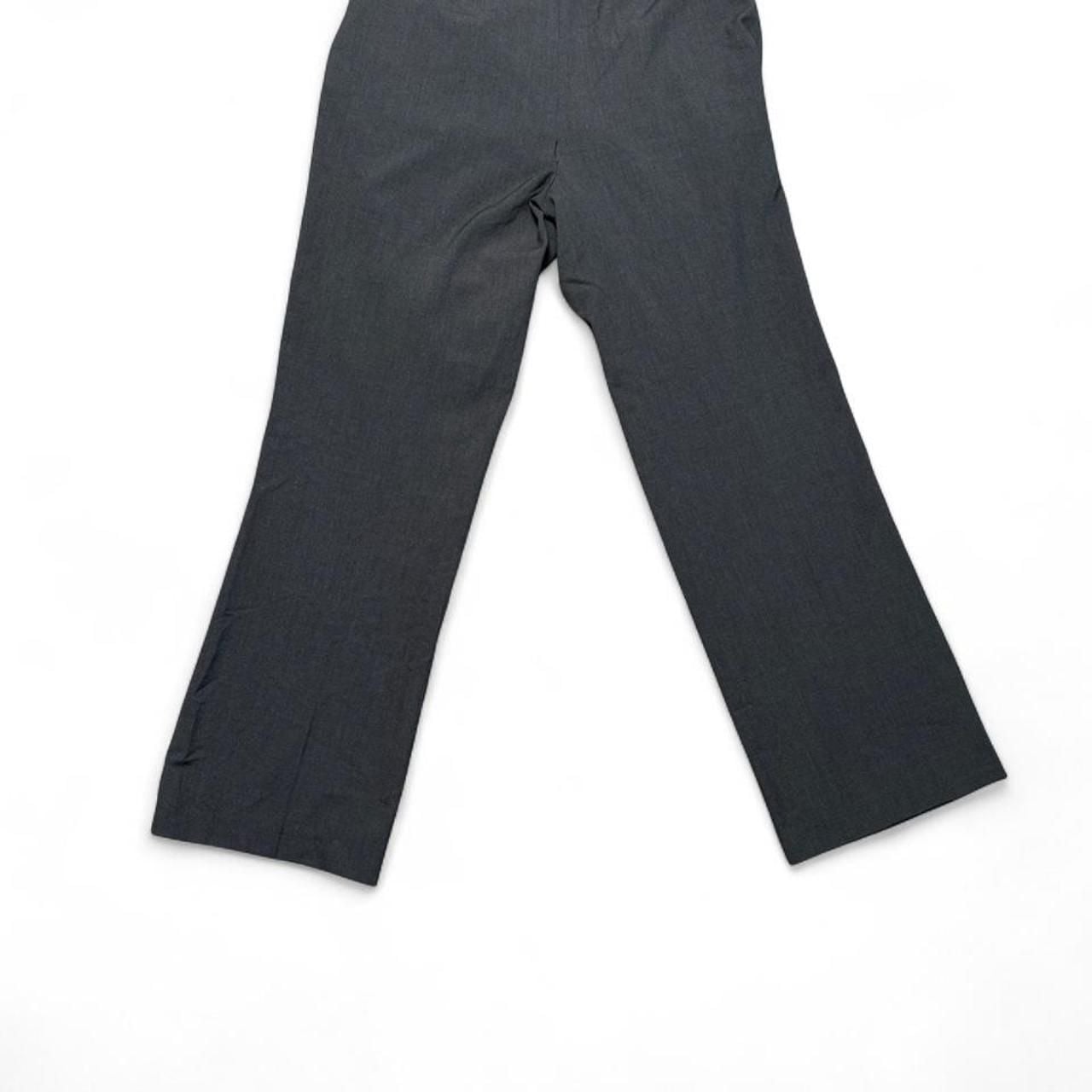 Chaus Work Pants Size 14 Gray Professional Dress Trousers 8