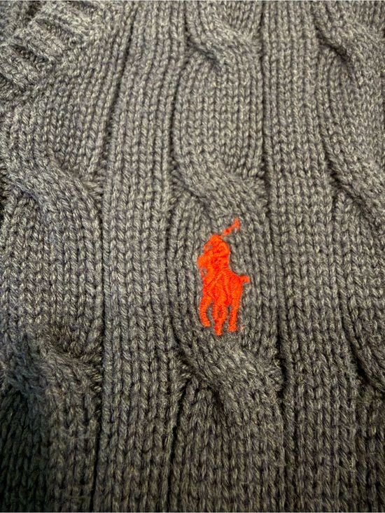 Polo by Ralph Lauren Toddler Navy Cable-Knit V-Neck Sweater Vest 4