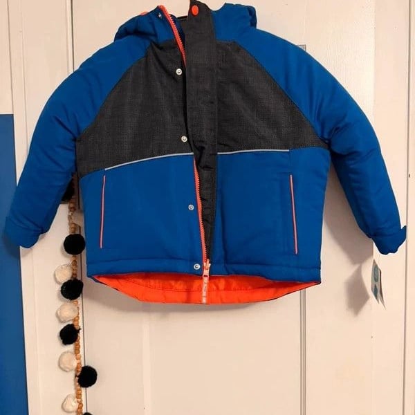 Fall Creek 3-in-1 Jacket Size XS (5) Blue Black Orange