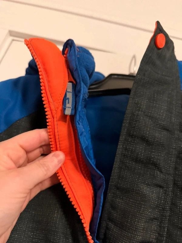 Fall Creek 3-in-1 Jacket Size XS (5) Blue Black Orange 4