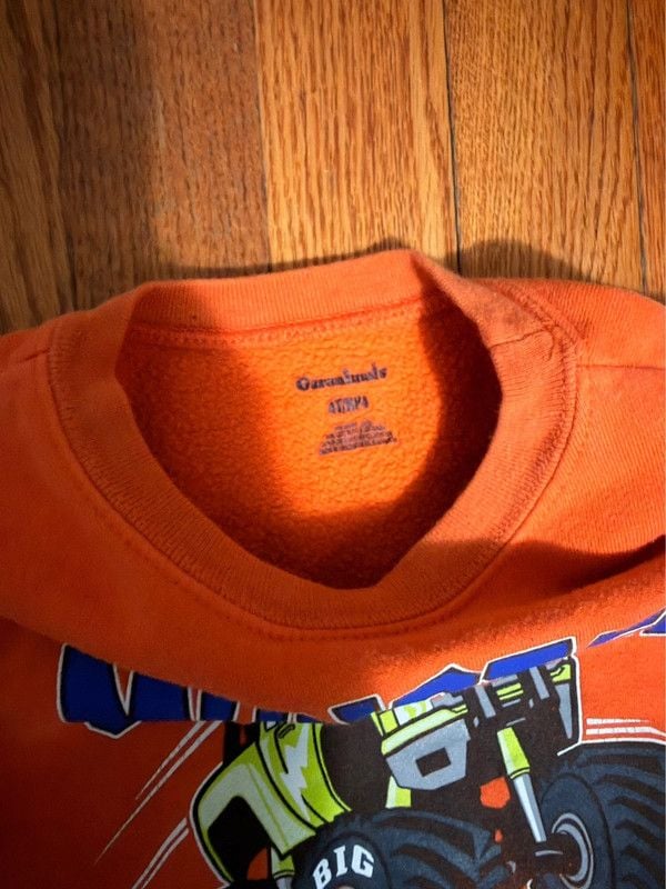 Boys 4T Garanimals Monster Stomper Monster Truck Sweatshirt 4