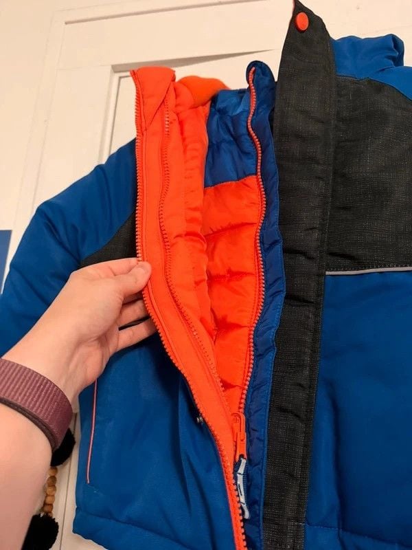 Fall Creek 3-in-1 Jacket Size XS (5) Blue Black Orange 5