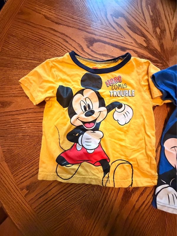 4T Mickey Mouse T-Shirts – 2 Pack 2