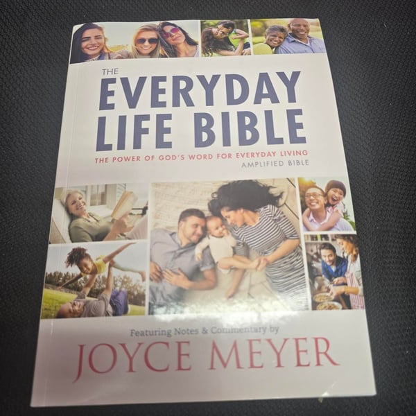 Joyce Meyer The Everyday Life Bible Amplified Edition