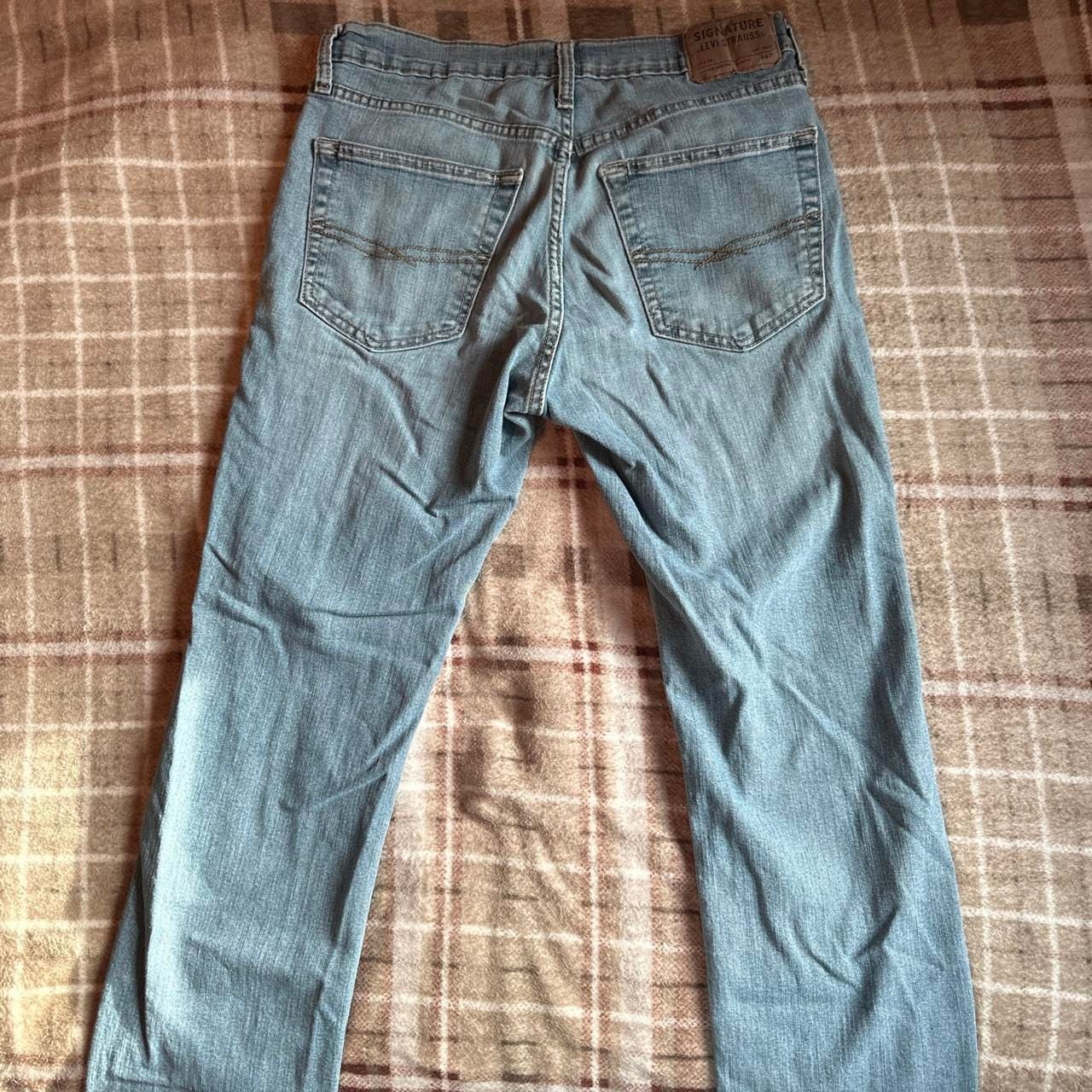 Signature by Levi Strauss & Co. Jeans Size 31x30 Blue Straight Leg 4