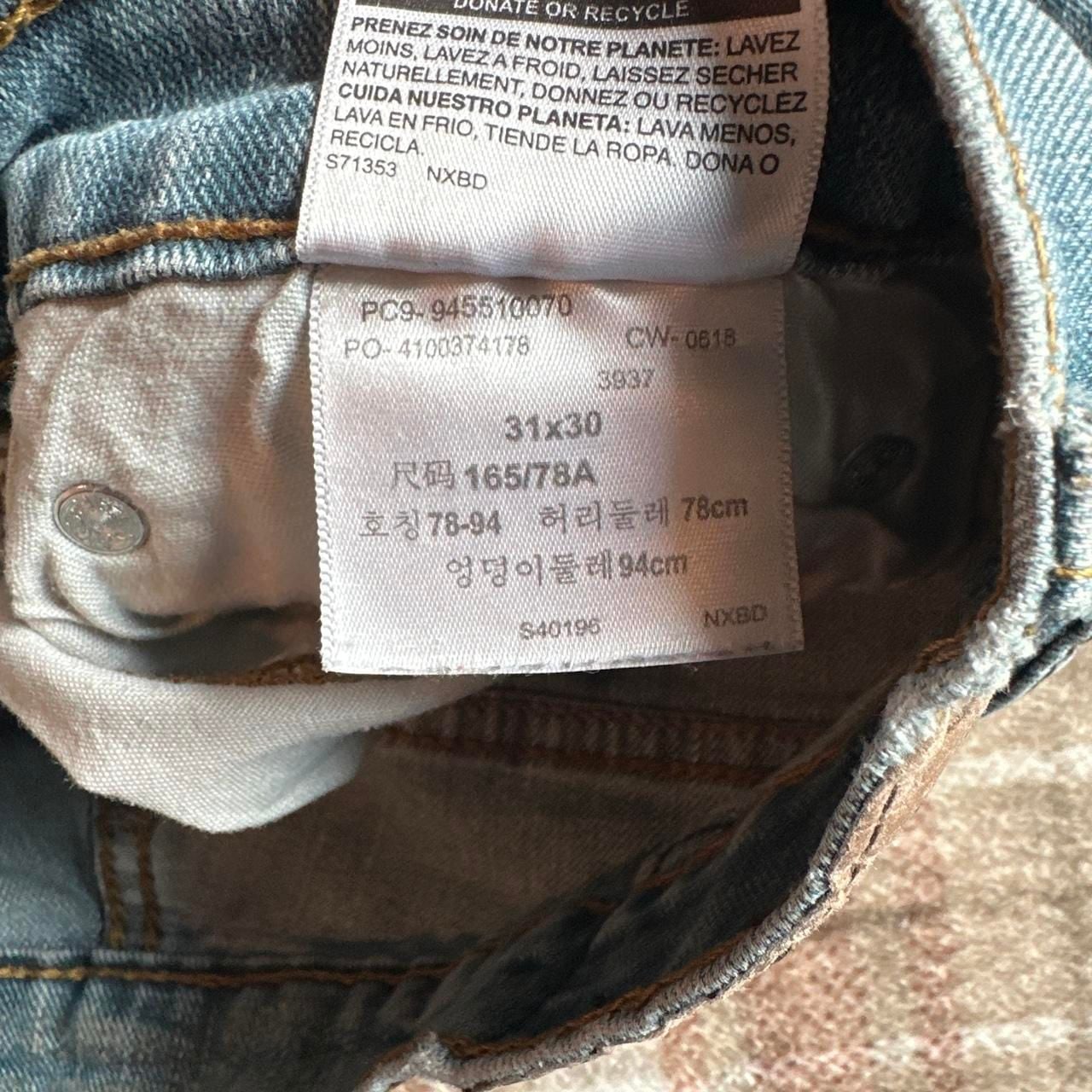 Signature by Levi Strauss & Co. Jeans Size 31x30 Blue Straight Leg 6