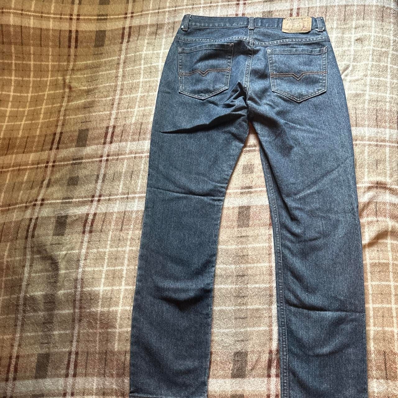 Vintage Genes Slim Fit Jeans Size 30x30 Dark Wash 4