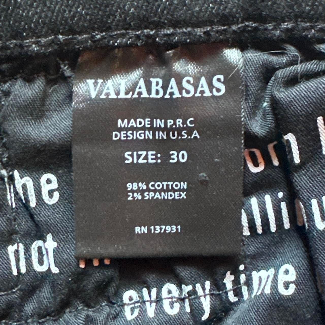 Valabasas Metallic Purple Stacked Jeans Size 30 5