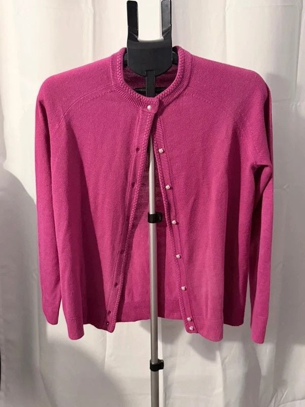 Magenta Cardigan 2
