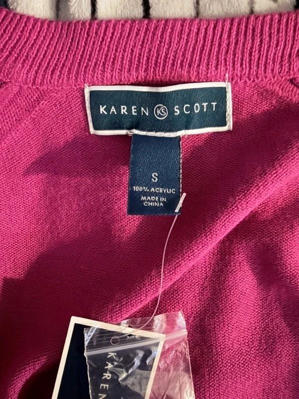 Magenta Cardigan 4