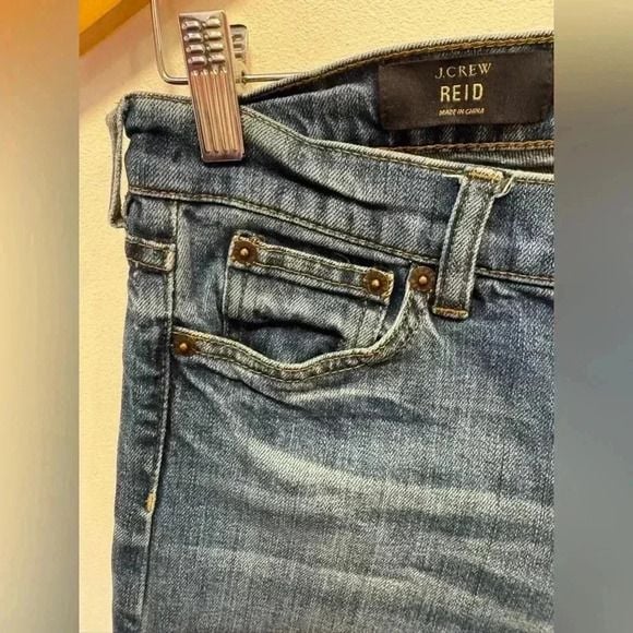 J. Crew women’s Reid denim jeans size 27 slim fit 4