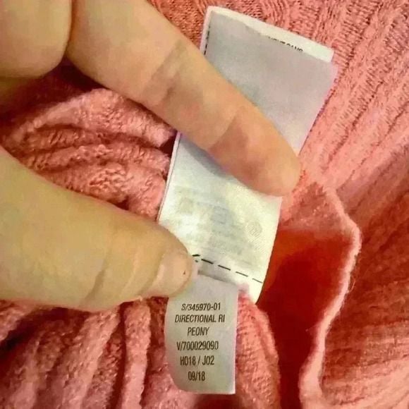 Women’s cozy pink knit pullover sweater by Old Navy size medium 9
