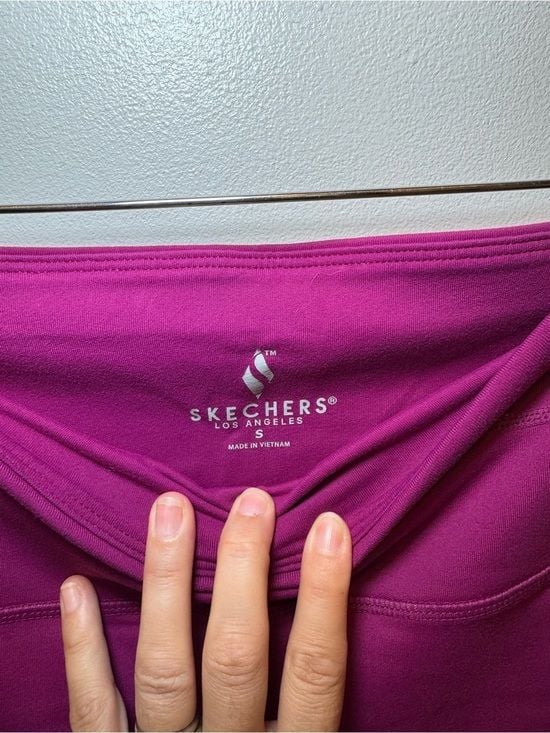 Skechers Magenta High-Rise Midweight Gowalk Performance Leggings 7