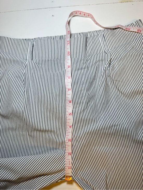 Shinestar Women’s Striped Trousers - Blue & White 13