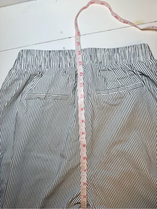 Shinestar Women’s Striped Trousers - Blue & White 14