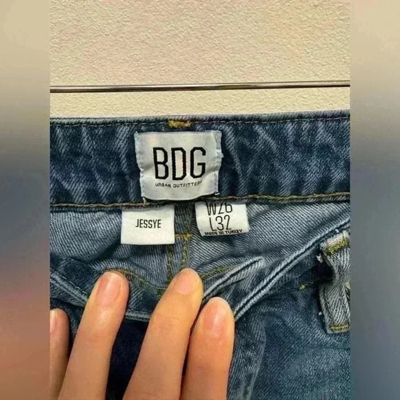 BDG Jessye denim jeans by Urban Outfitters size W26 and L32 100% cotton 6