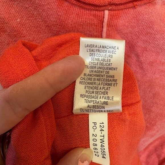 Tommy Bahama Pink Fitted Hooded Light Sweatshirt With Crew Neck Women’s Size XS 10