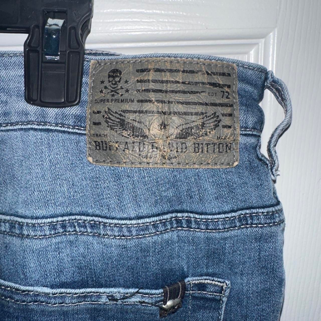 Buffalo David Bitton Driven-X Jeans Size 38x32 Relaxed Straight Stretch 5