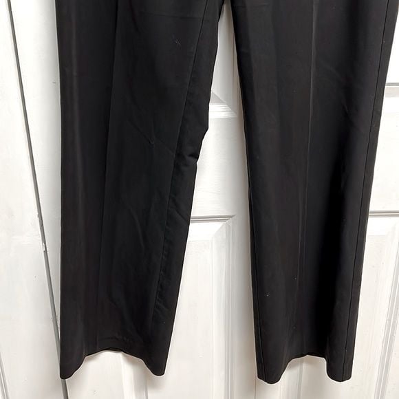 Coldwater Creek Black 2 Pocket Mid Rise National Fit Dress Pants Size 10 4