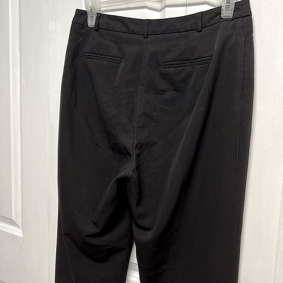 Coldwater Creek Black 2 Pocket Mid Rise National Fit Dress Pants Size 10 7