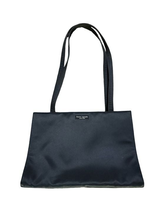 Kate Spade New York Black Nylon Shoulder Bag Tote Purse 2