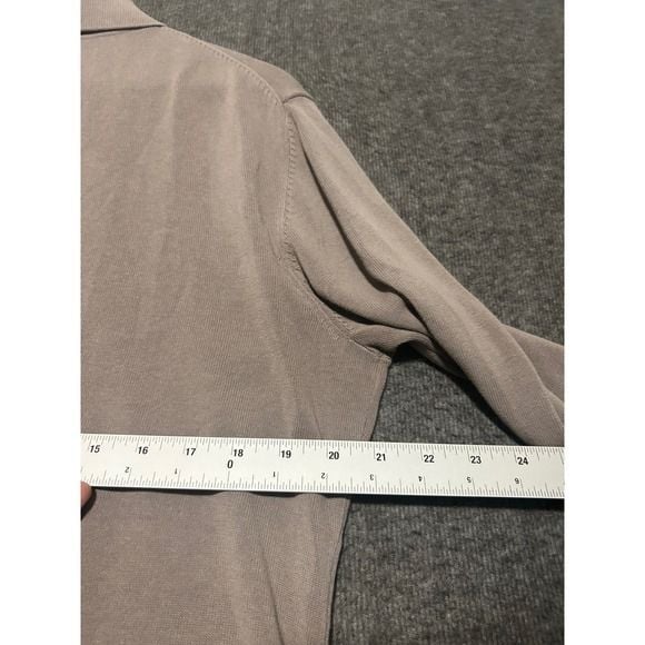 Men's Casual Button-Down Shirt - Taupe 7