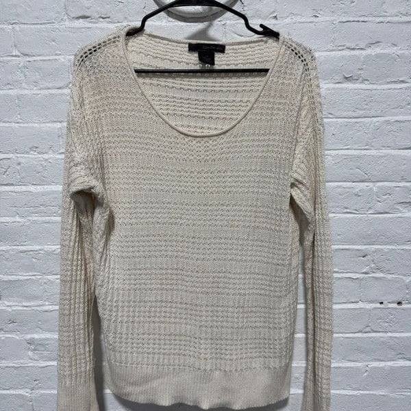 Calvin Klein open weave pullover