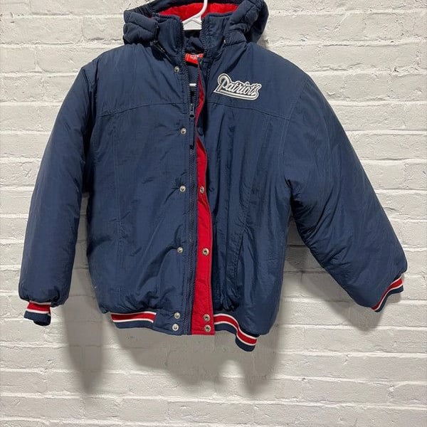 10/12 Boys New England patriots jacket