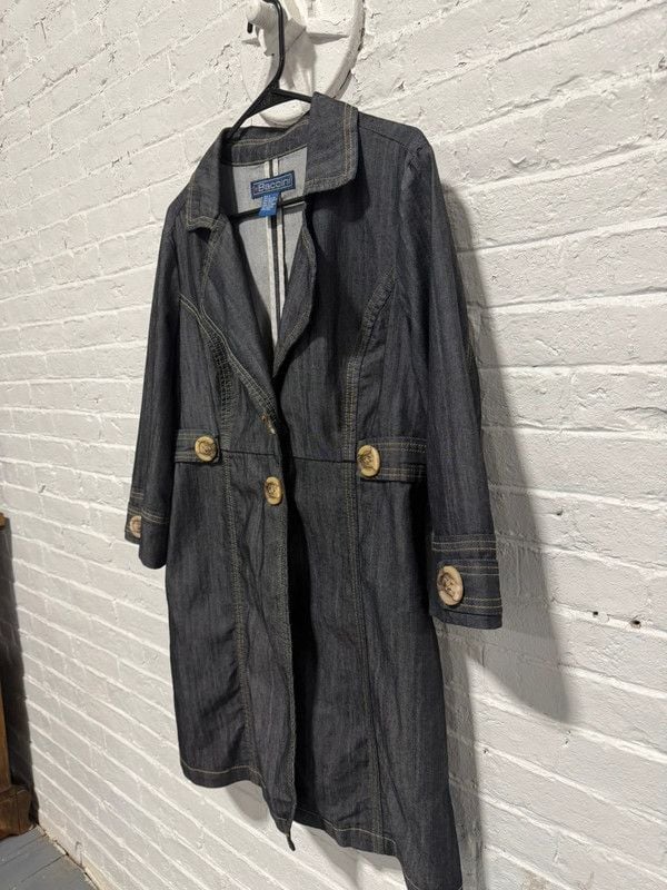 Vintage y2k trench coat 3