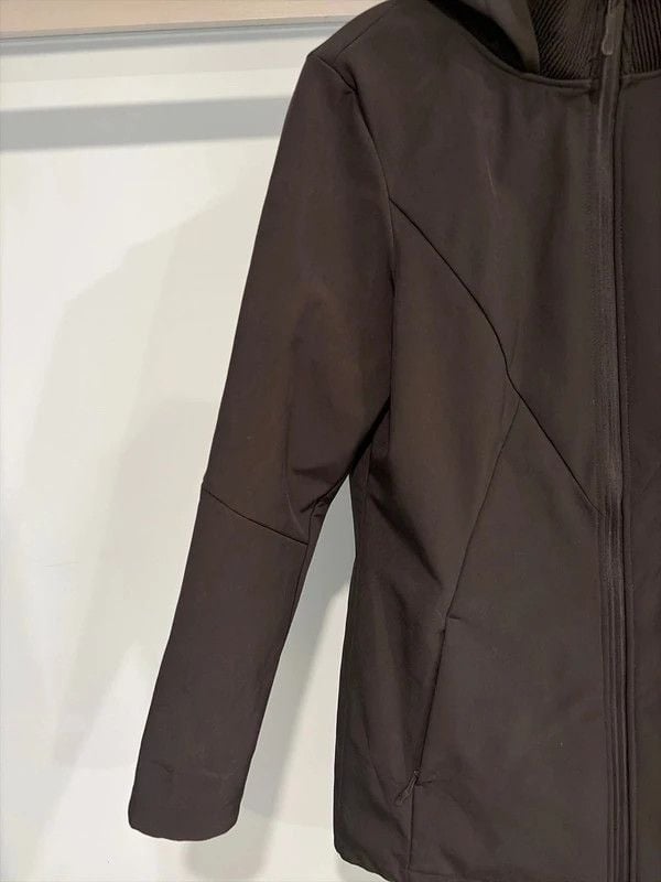 C9 Champion Women's Grey Hooded Softshell Running Jacket 4