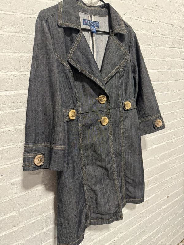 Vintage y2k trench coat 4