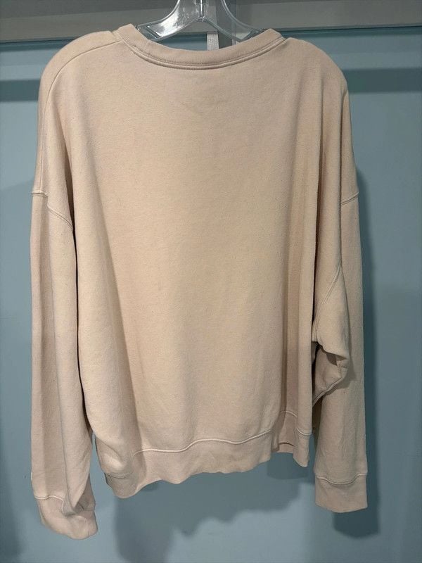 Victoria's Secret PINK Beige Crewneck Sweatshirt 6