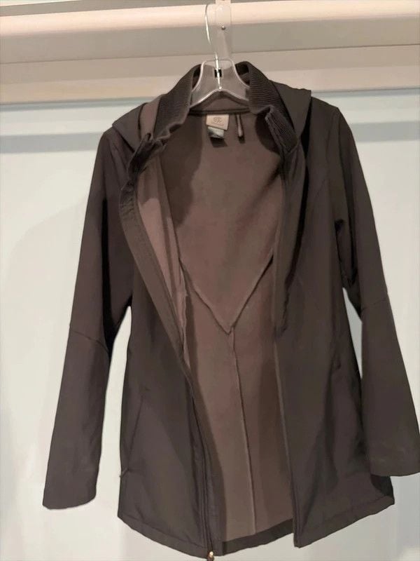C9 Champion Women's Grey Hooded Softshell Running Jacket 8