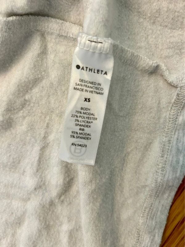 Athleta Pranayama Wrap Cardigan Size XS Gray 4