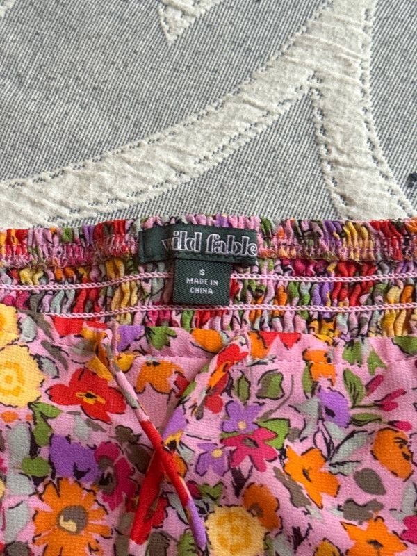 Wild Fable Summer Colors Floral Mini Skirt - S 3