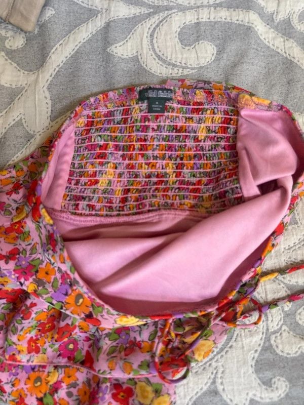 Wild Fable Summer Colors Floral Mini Skirt - S 6