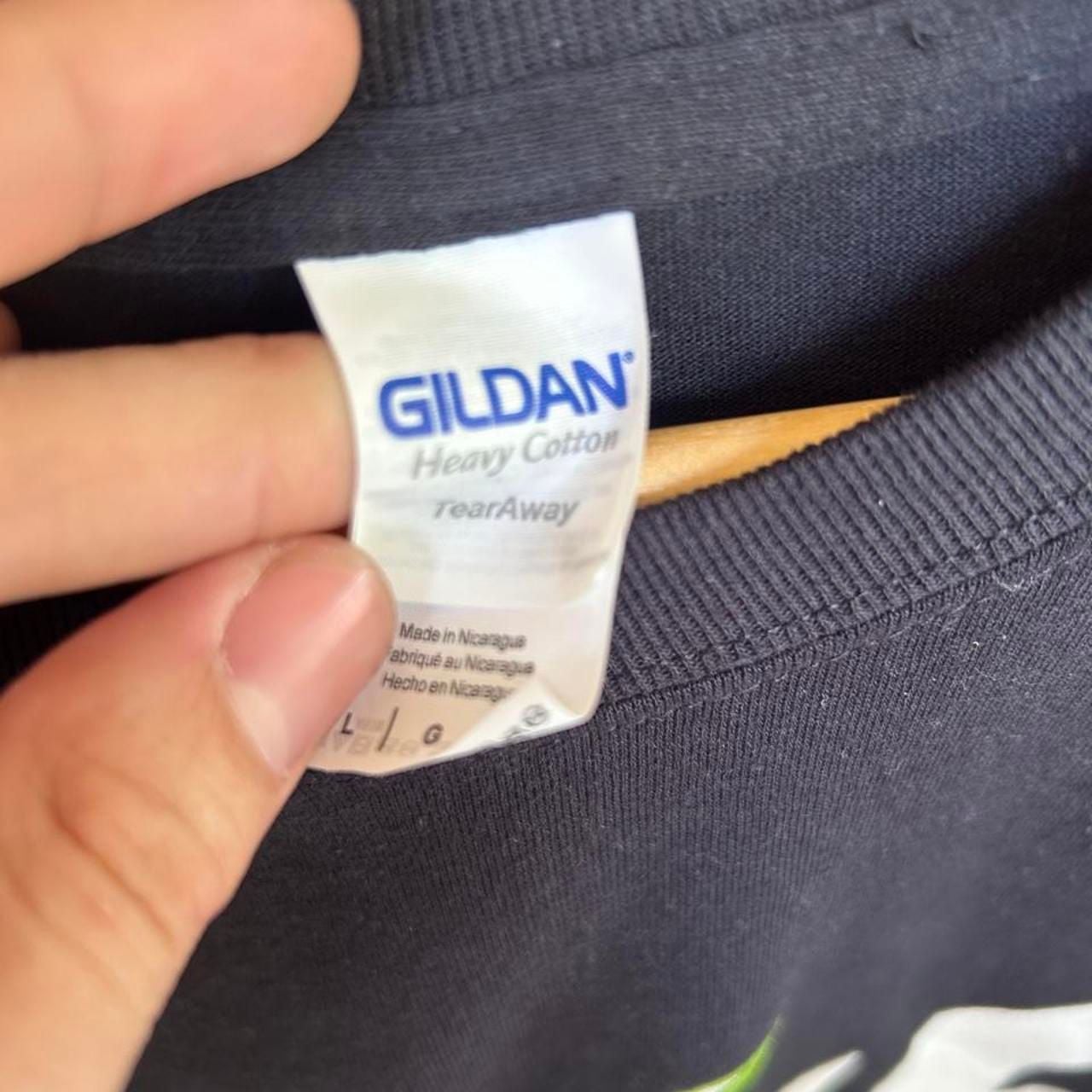Gildan Mountain Dew Ice Promo Graphic T-Shirt Size L Black Cotton Tee 4