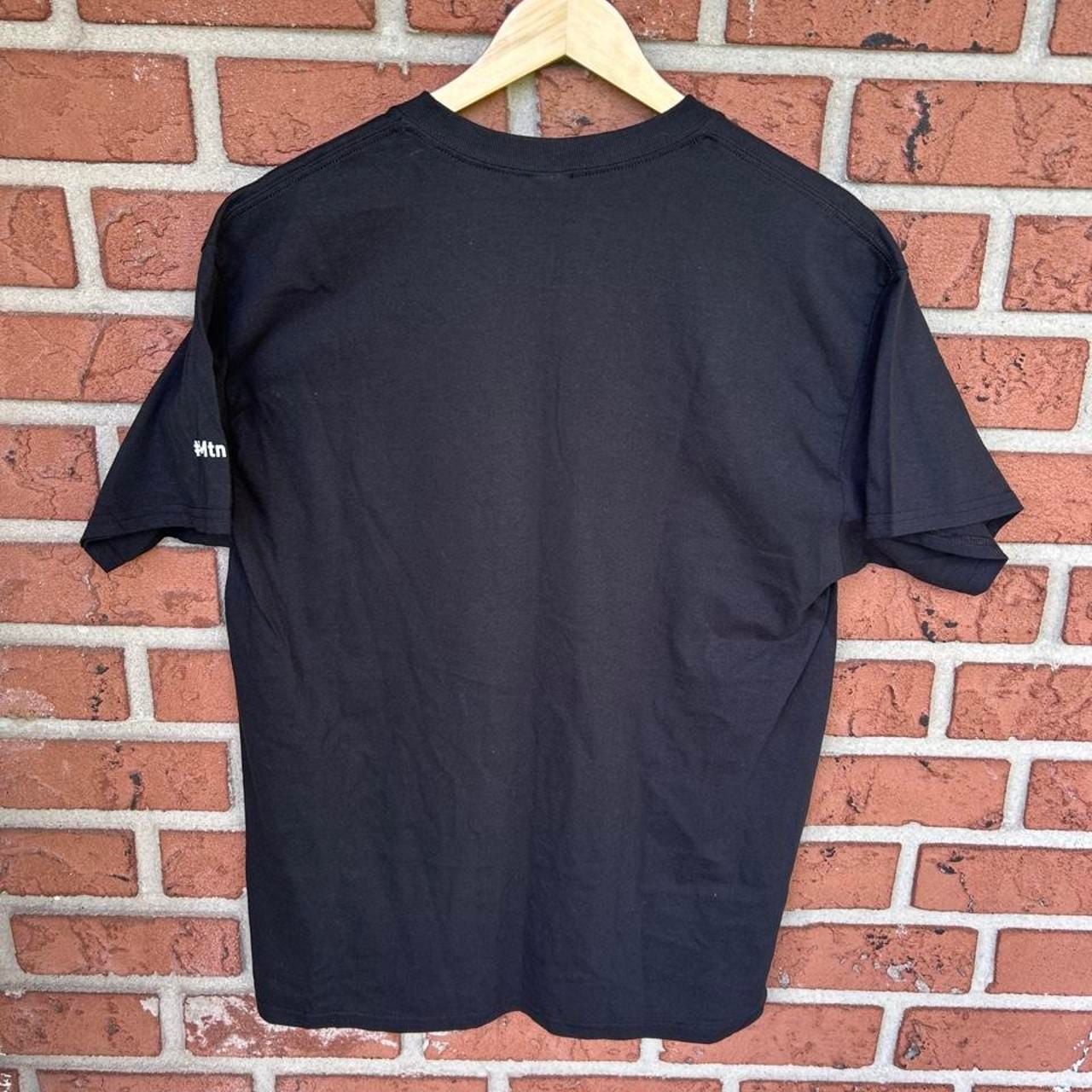 Gildan Mountain Dew Ice Promo Graphic T-Shirt Size L Black Cotton Tee 8